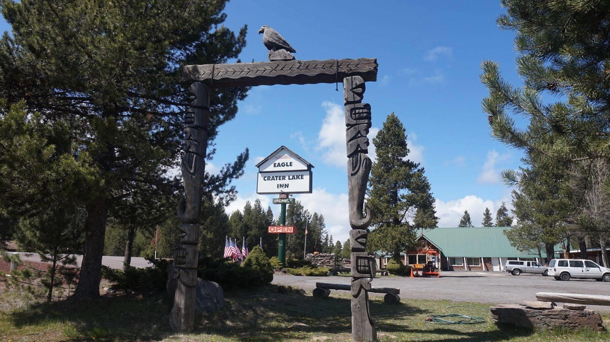 Eagle Crater Lake Inn Chemult Bagian luar foto